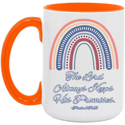 Psalm 145:13 #3 15oz Accent Mug