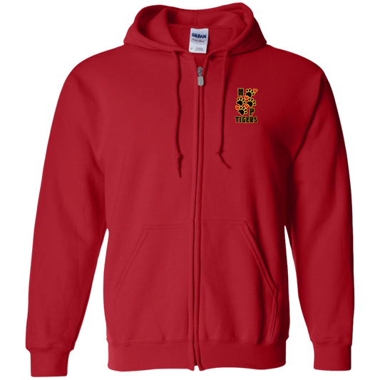 MP Tiger Heart & Sole- Zip Up Hooded Sweatshirt