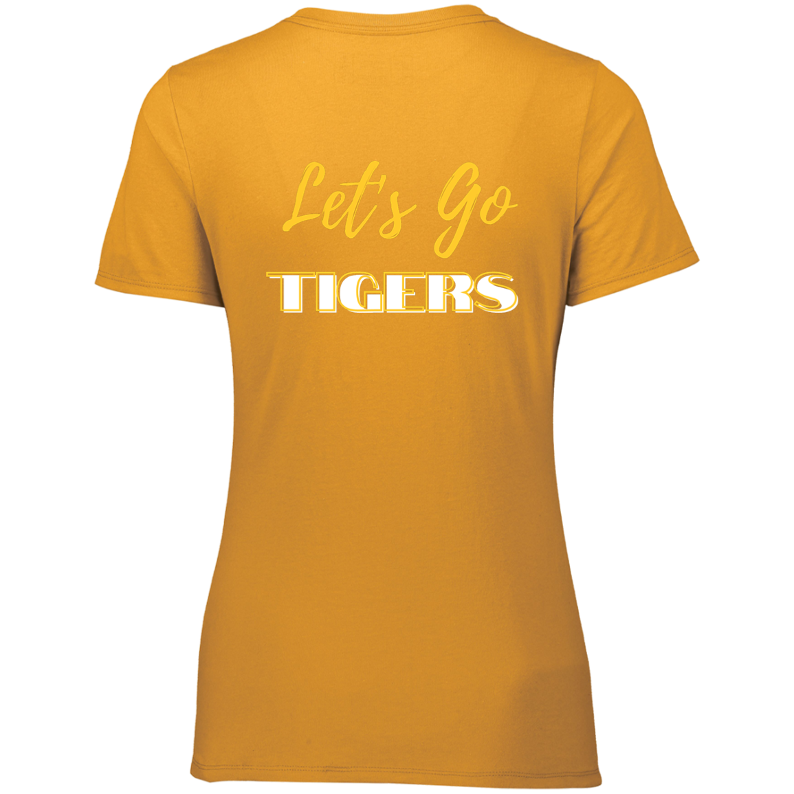 Gold MP Tigers Ladies’ Essential Dri-Power Tee