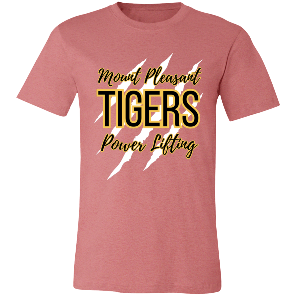 MPTiger Power Lifting Jersey Short-Sleeve T-Shirt