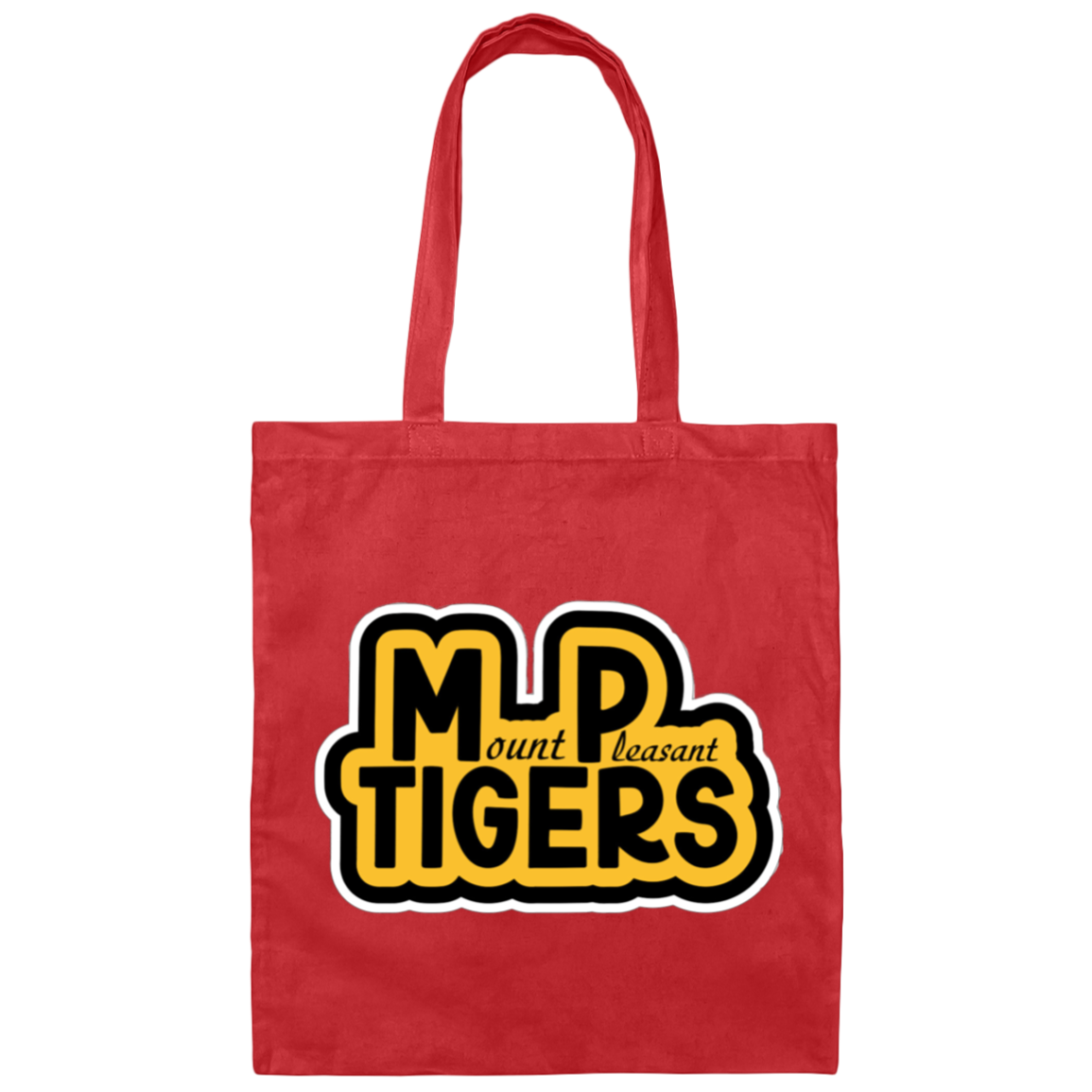 MP Tigers Black&Gold Canvas Tote Bag