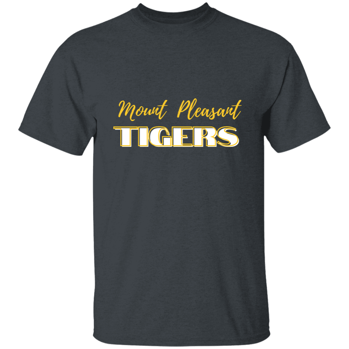 Gold MP Tigers 5.3 oz. T-Shirt