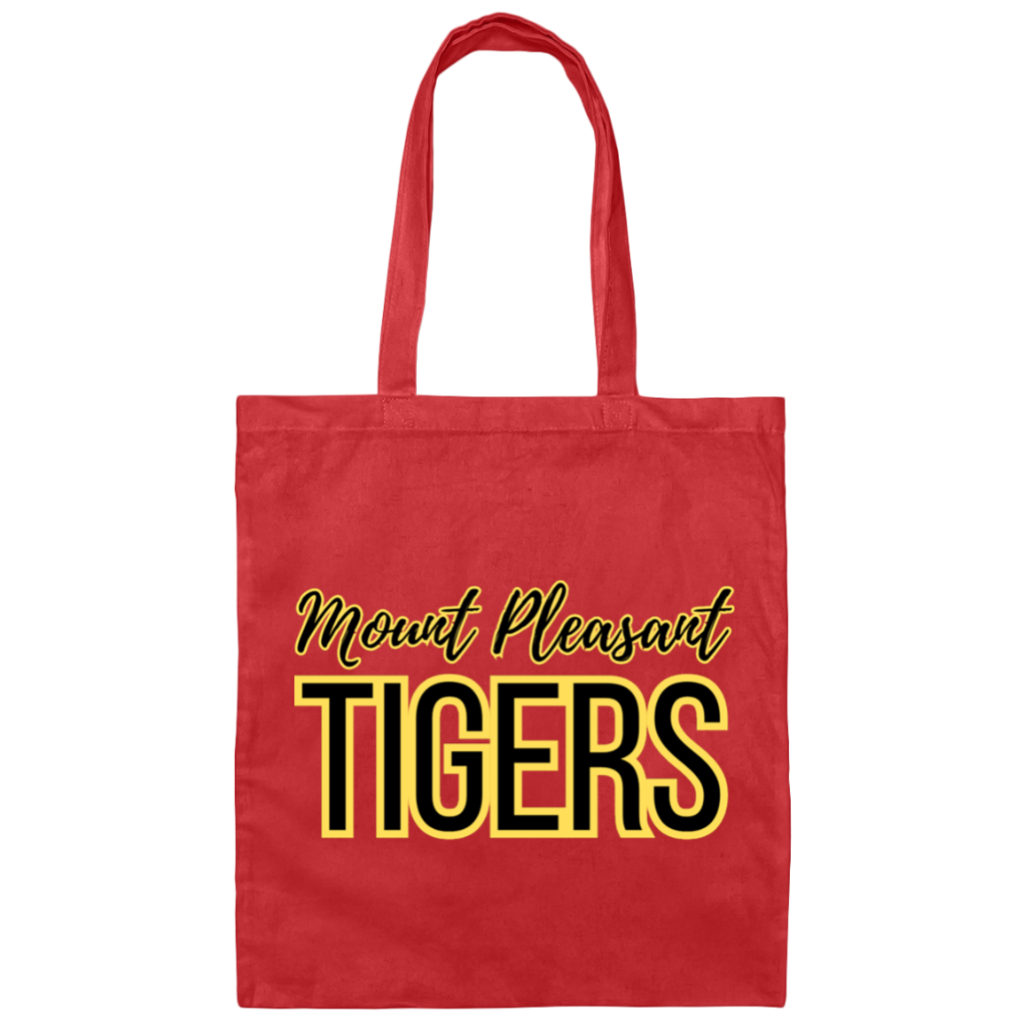 Mount Pleasant Tigers 1 Canvas Tote Bag