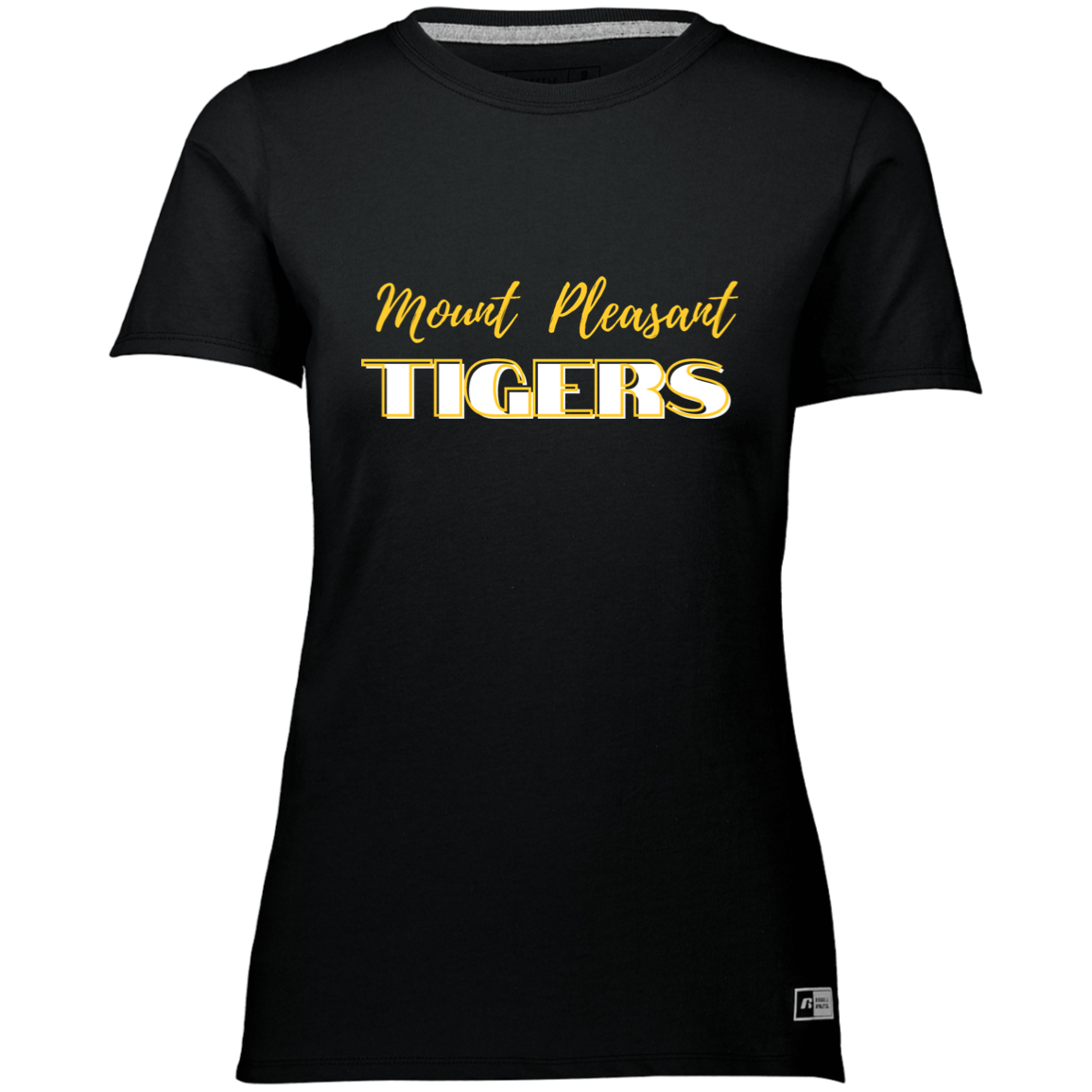 Gold MP Tigers Ladies’ Essential Dri-Power Tee