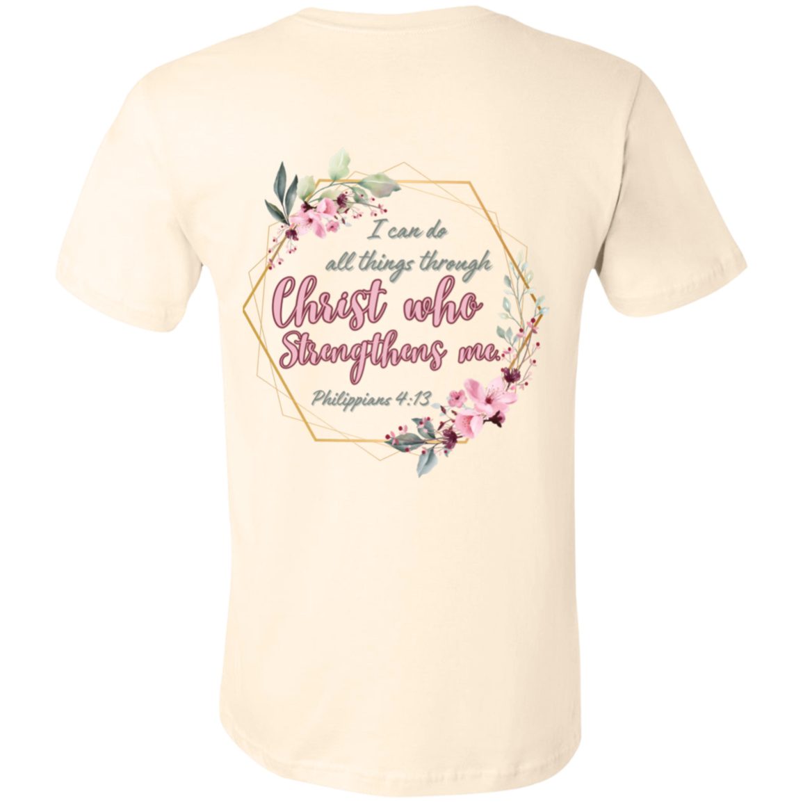 Phil 4:13 Jersey Short-Sleeve T-Shirt