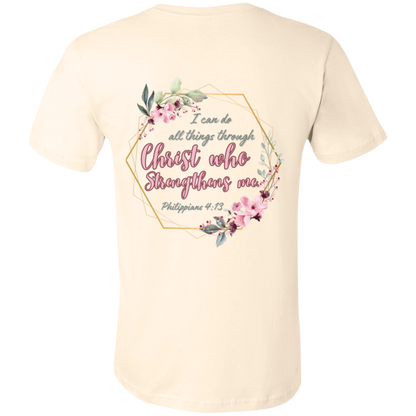 Phil 4:13 Jersey Short-Sleeve T-Shirt