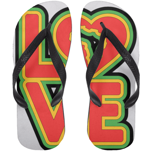 RYGB LOVE Adult Flip Flops
