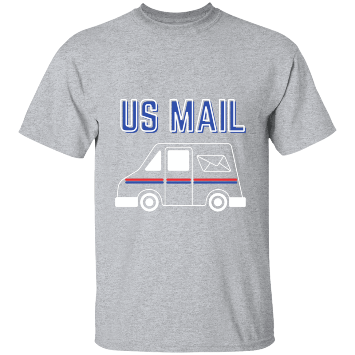 USMail LLV Blue 5.3 oz. T-Shirt