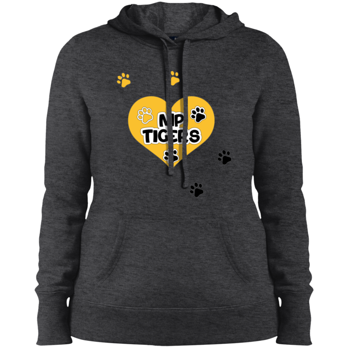 MP Tiger's Leaving Tracks- Ladies' Pullover Hooded Sweatshirt
