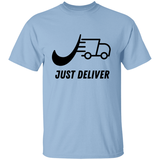 Just Deliver Truck Black 5.3 oz. T-Shirt