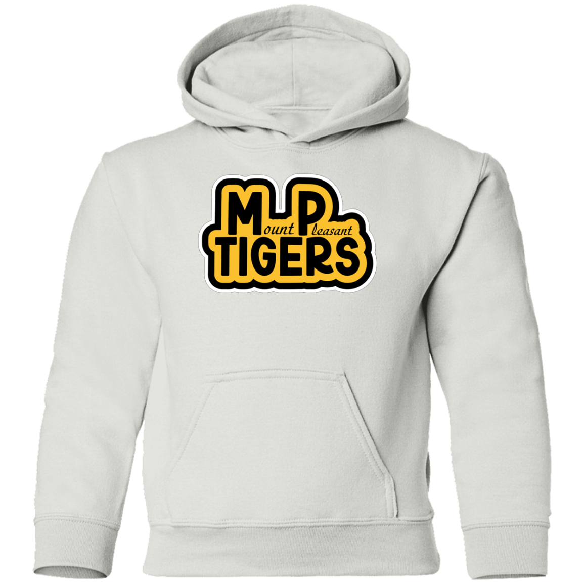 MP Tigers Black & Gold Youth Pullover Hoodie