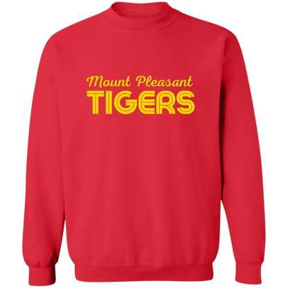 MP Tigers Pullover Crewneck Sweatshirt 8 oz (Closeout)