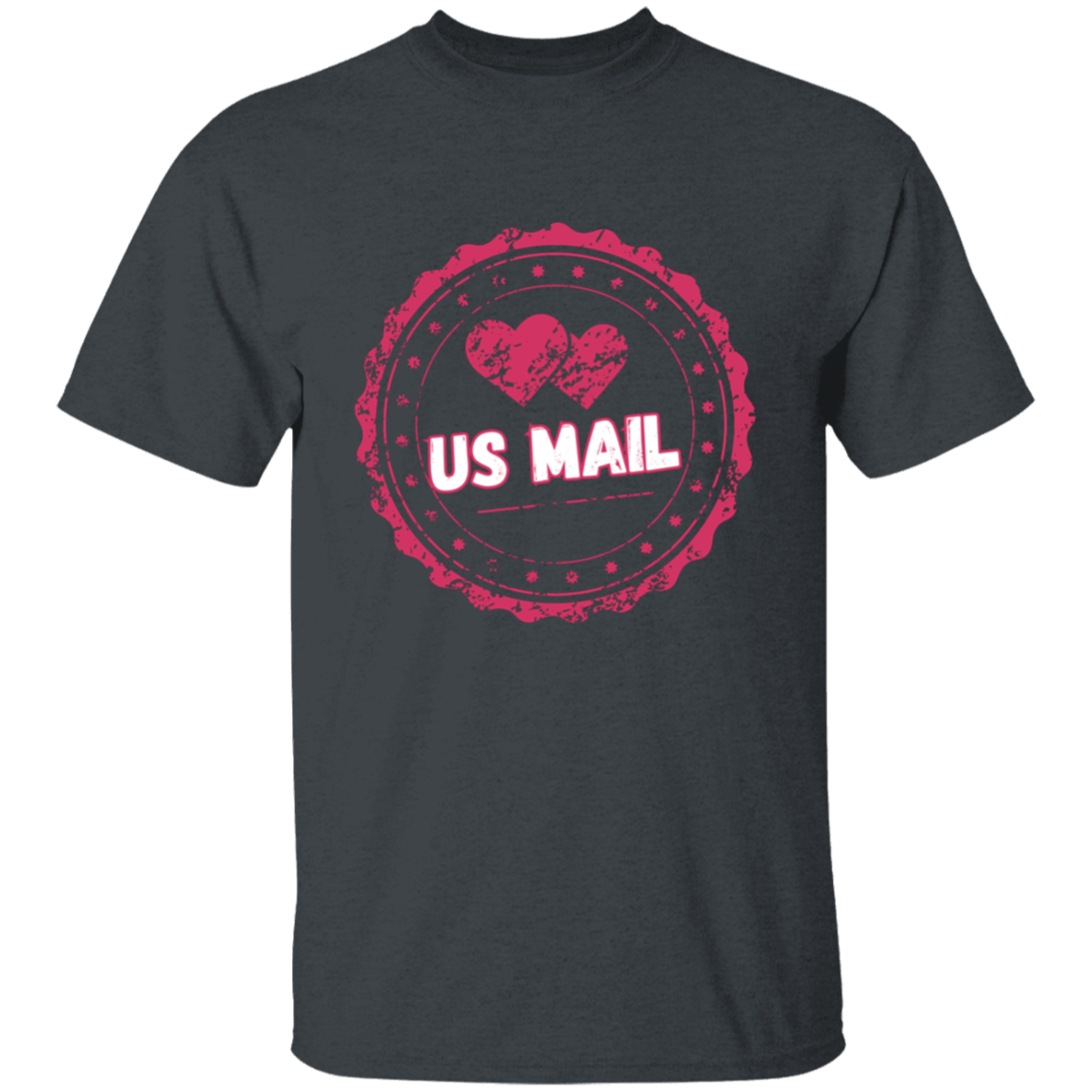 US Mail Hearts 5.3 oz. T-Shirt