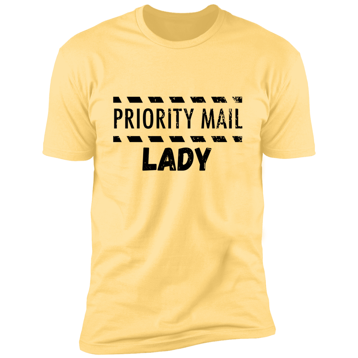 Priority Mail Lady Premium Short Sleeve T-Shirt