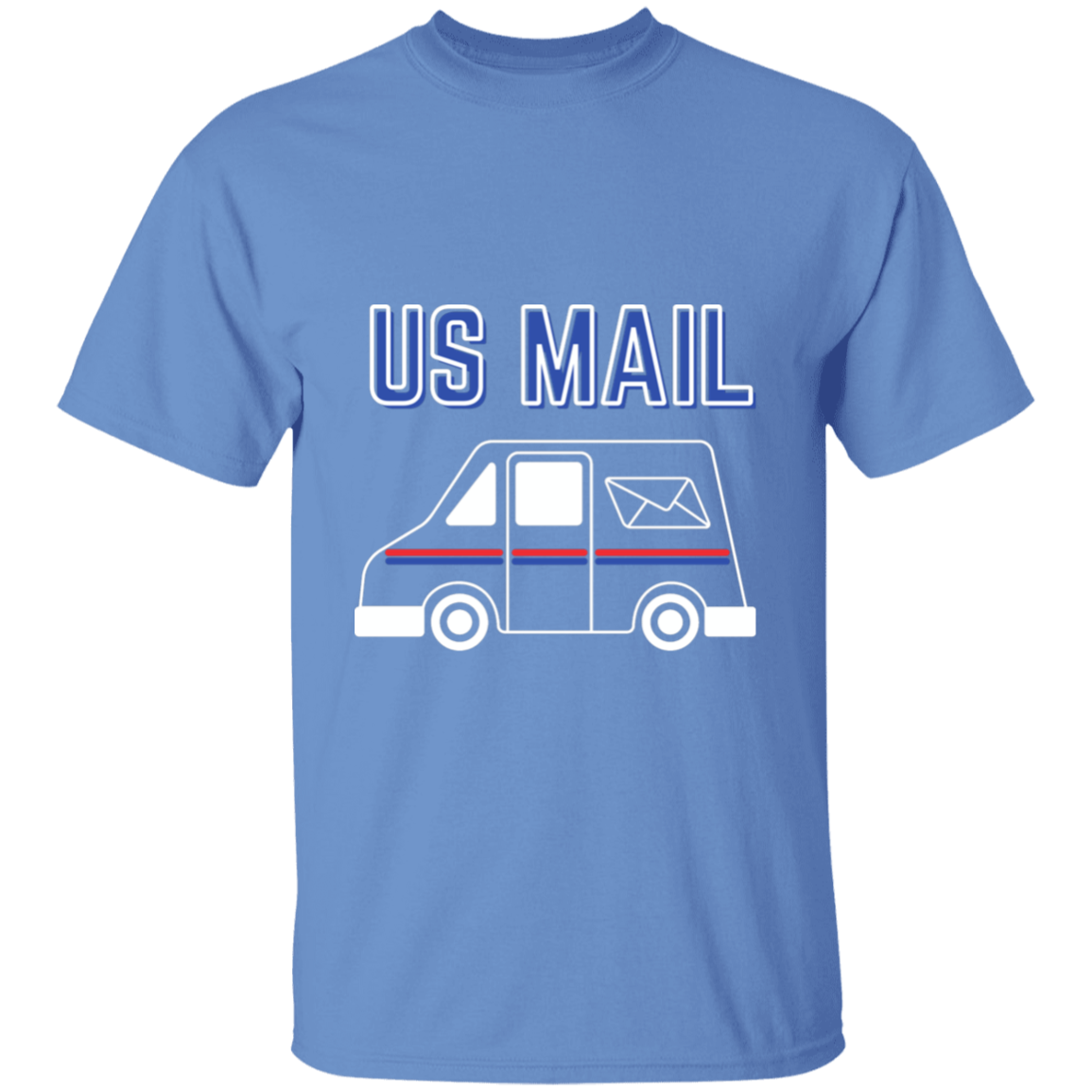 USMail LLV Blue 5.3 oz. T-Shirt