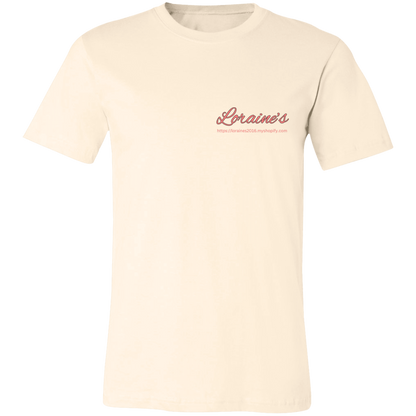 Psalm 91:4 Mauve Unisex Jersey Short-Sleeve T-Shirt