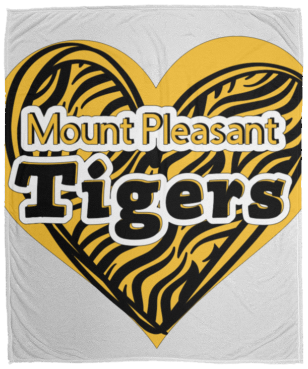MP Tiger Love Cozy Plush Fleece Blanket - 50x60