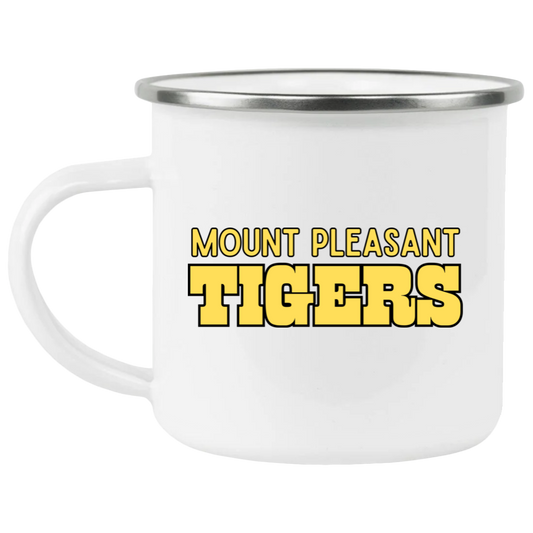 MP Tigers 3 Gold- Enamel Camping Mug