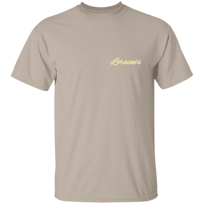 Colossians 3:23 yellow 5.3 oz. T-Shirt