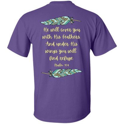 Psalm 91:4 T&Y 5.3 oz. T-Shirt