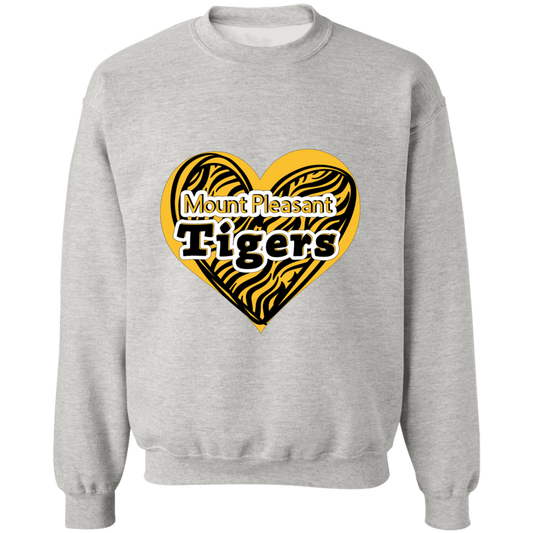 MP Tiger Love Pullover Crewneck Sweatshirt 8 oz (Closeout)