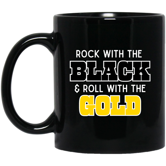 Rock and Roll MPTigers 11 oz. Black Mug