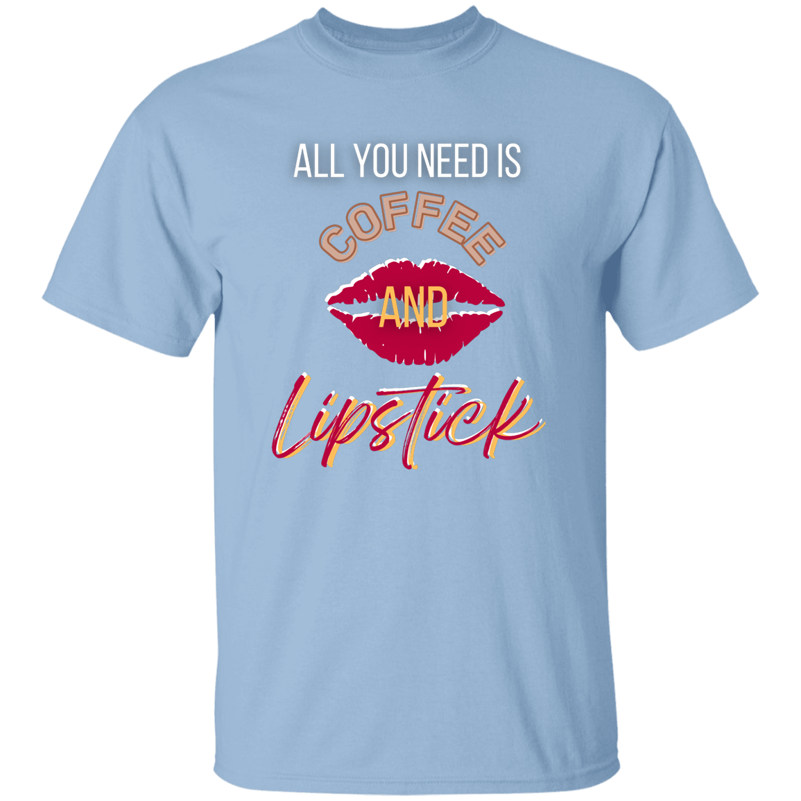 Coffee & Lipstick Plus Size T-Shirt