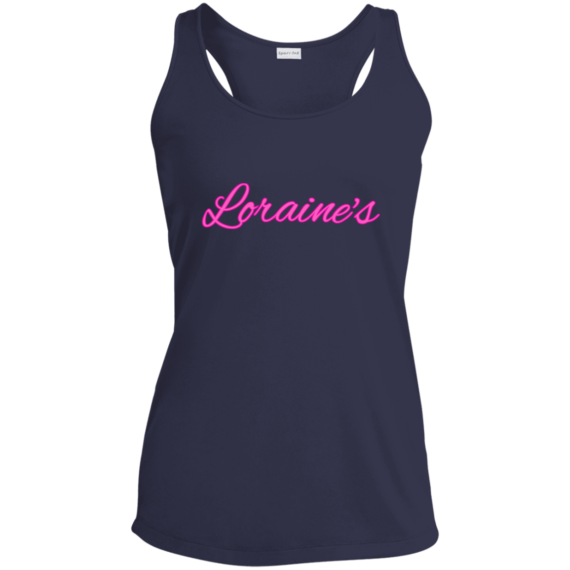 Loraine's Pink Ladies' Performance Racerback Tank