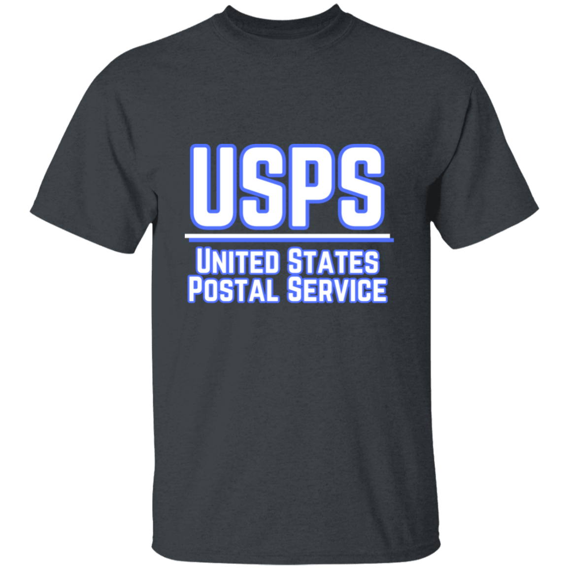USPS B&W- 5.3 oz. T-Shirt