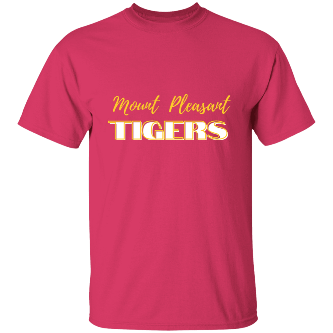 Gold MP Tigers 5.3 oz. T-Shirt
