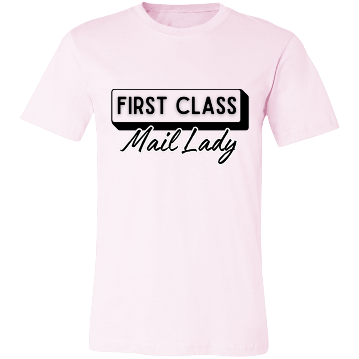 First Class Mail Lady Unisex Jersey Short-Sleeve T-Shirt