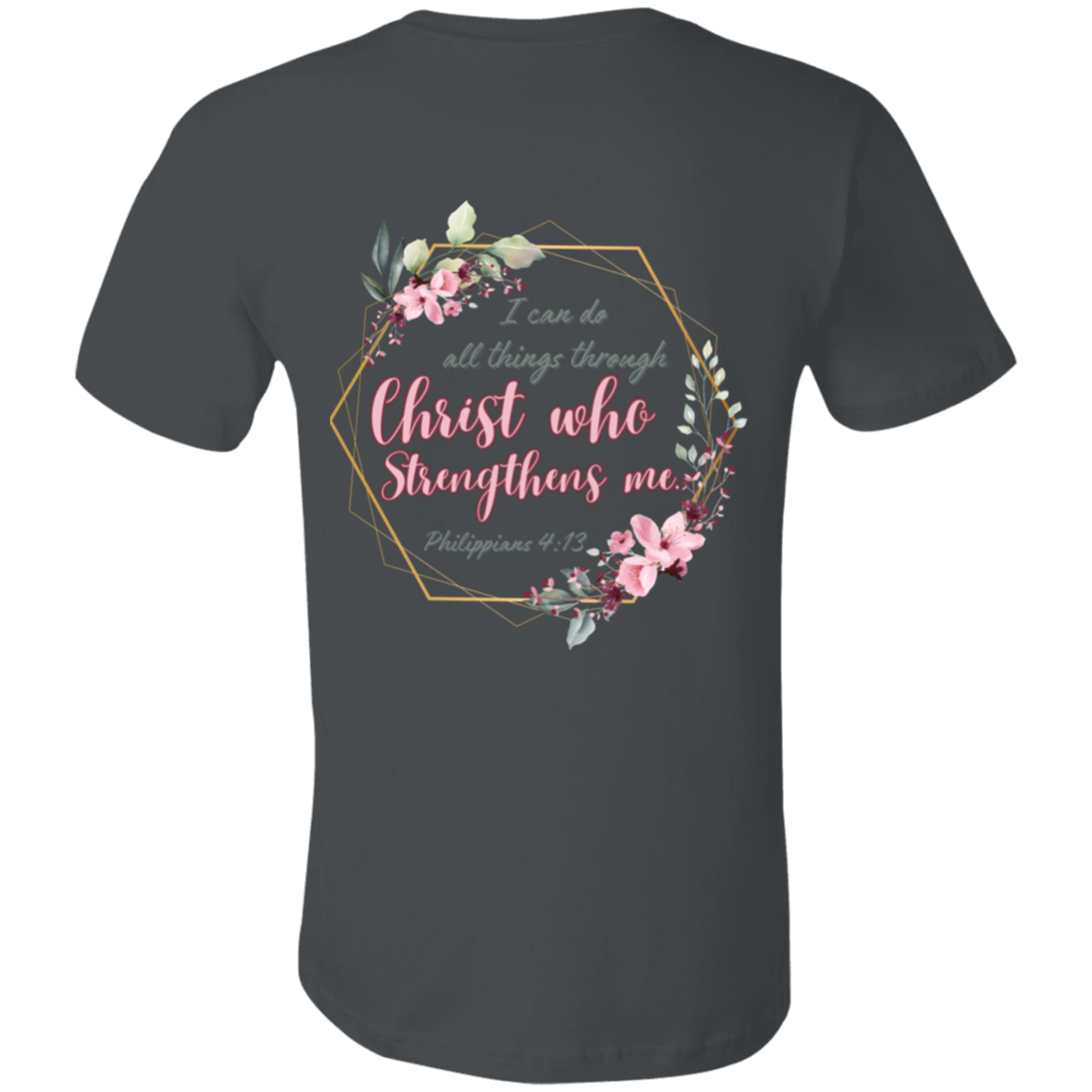 Phil 4:13 Jersey Short-Sleeve T-Shirt