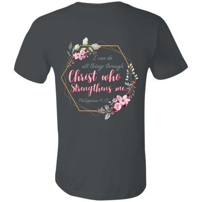 Phil 4:13 Jersey Short-Sleeve T-Shirt