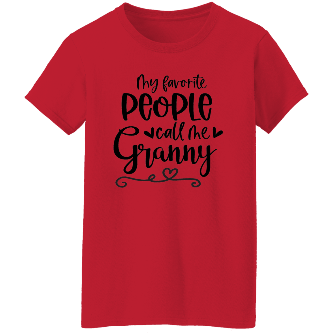 Fav People Granny- Ladies' 5.3 oz. T-Shirt