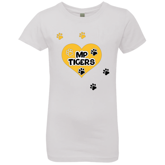 MP Tiger's Leaving Tracks- Girls' Princess T-Shirt