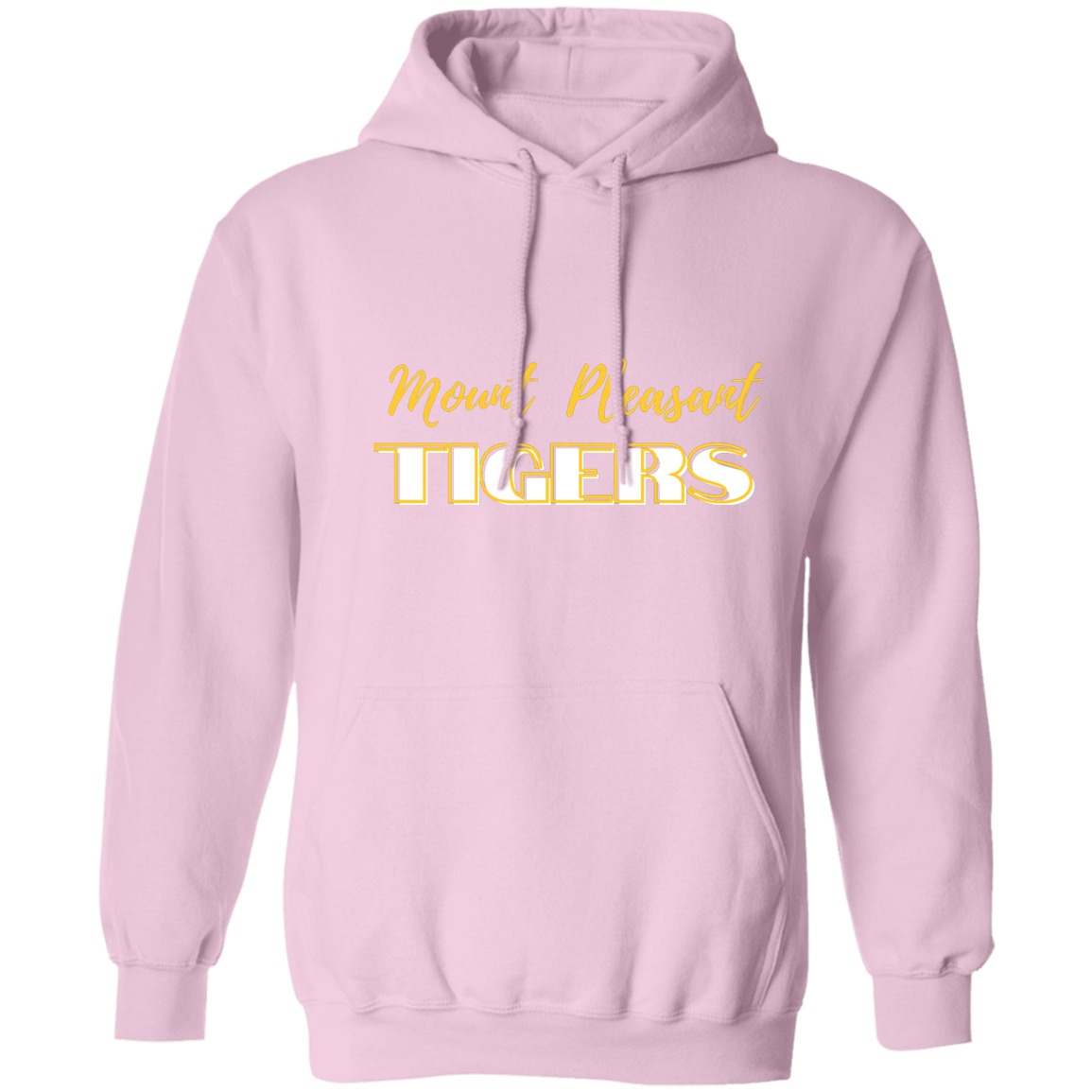 Gold MP Tigers- S-3xl- Pullover Hoodie 8 oz (Closeout)