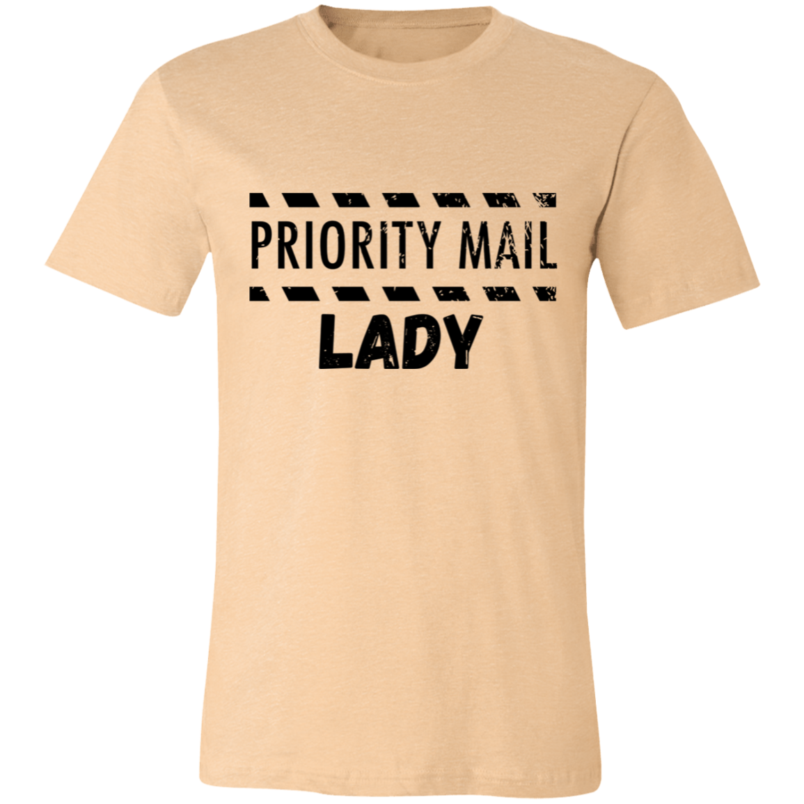 Priority Mail Lady Unisex Jersey Short-Sleeve T-Shirt