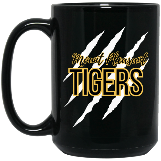 MP Tigers 15 oz. Black Mug
