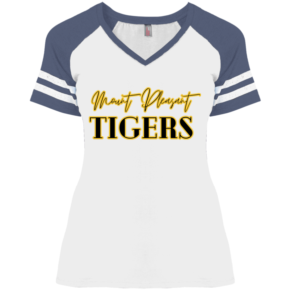 MP Tigers Ladies' Game V-Neck T-Shirt