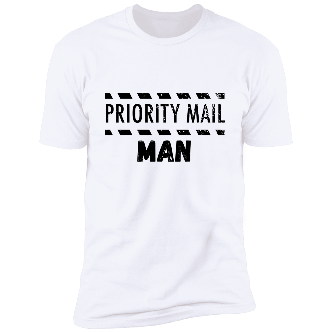 Priority Mail Man Premium Short Sleeve T-Shirt