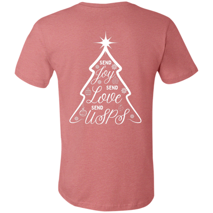 Send USPS Xmas Jersey Short-Sleeve T-Shirt