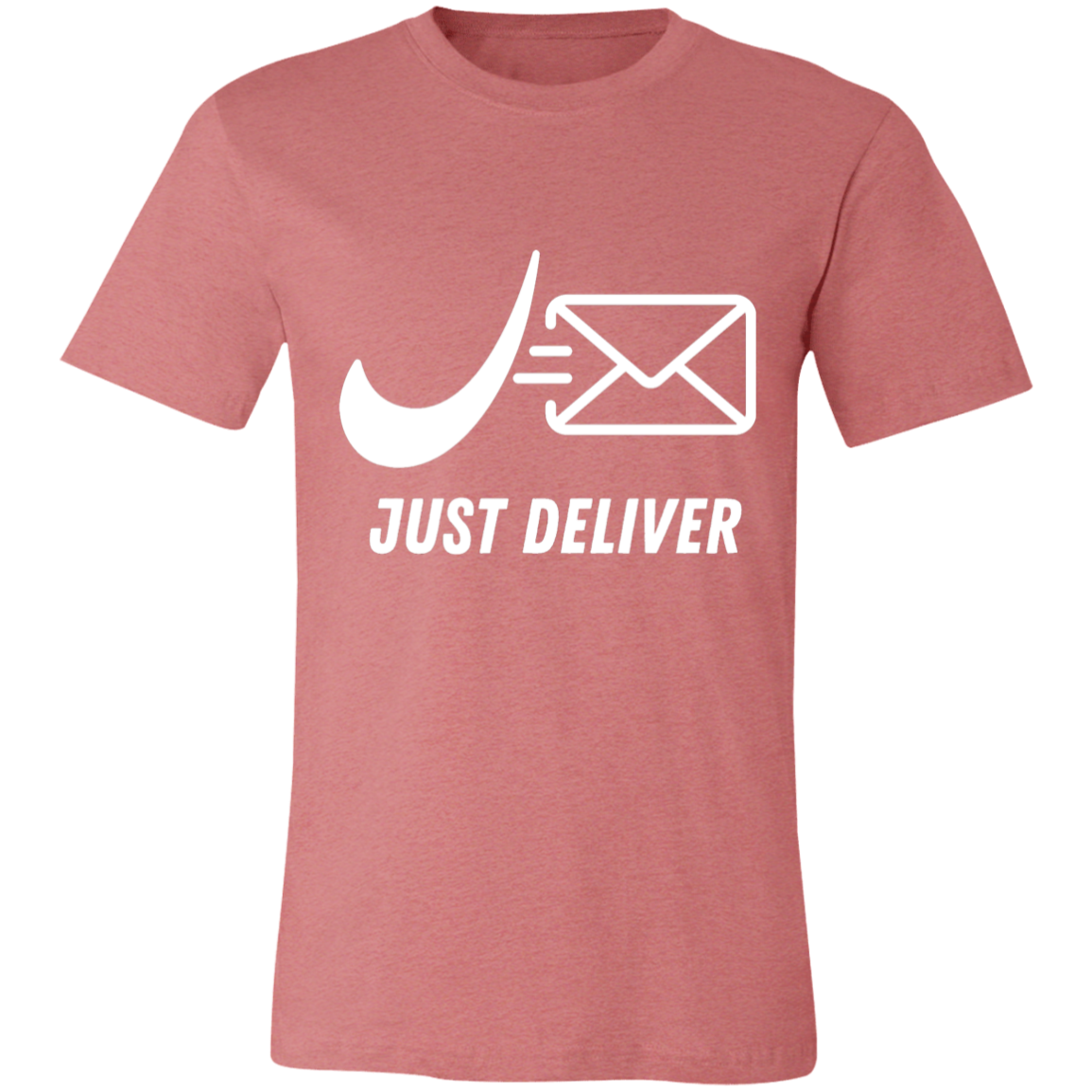Just Deliver Envelope White Unisex Jersey Short-Sleeve T-Shirt