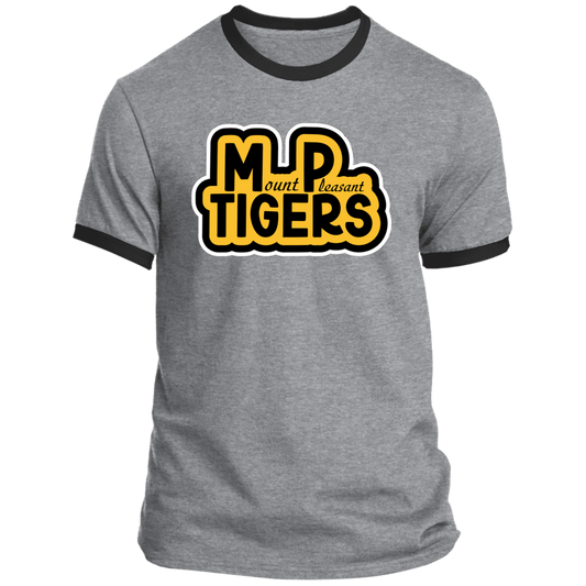 MP Tiger's Black & Gold- Ringer Tee