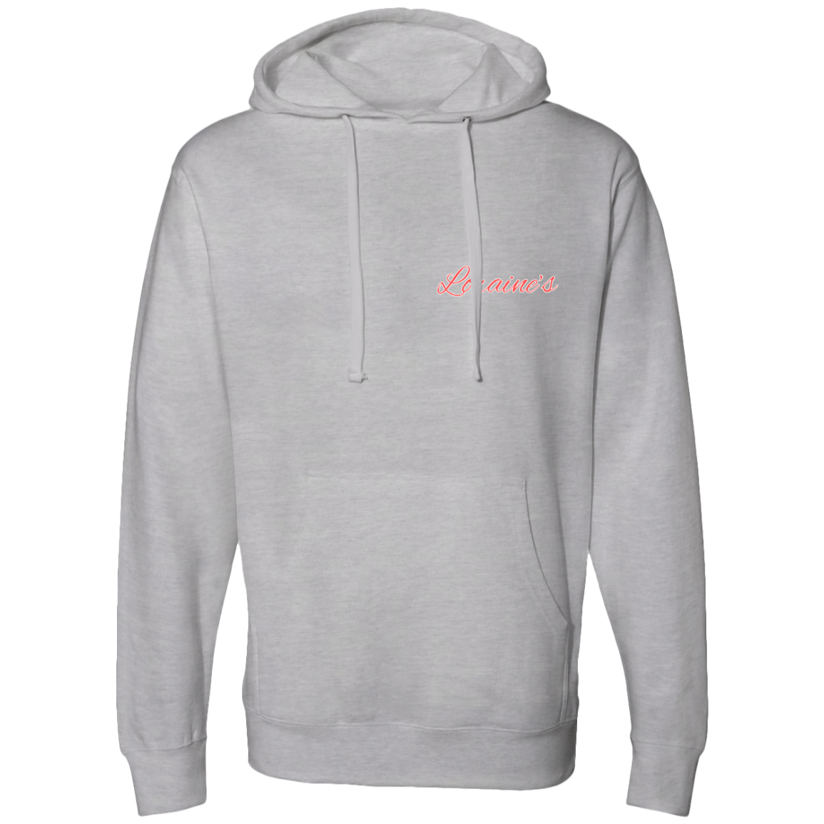 Colossians 3:23 red Midweight Hooded Sweatshirt