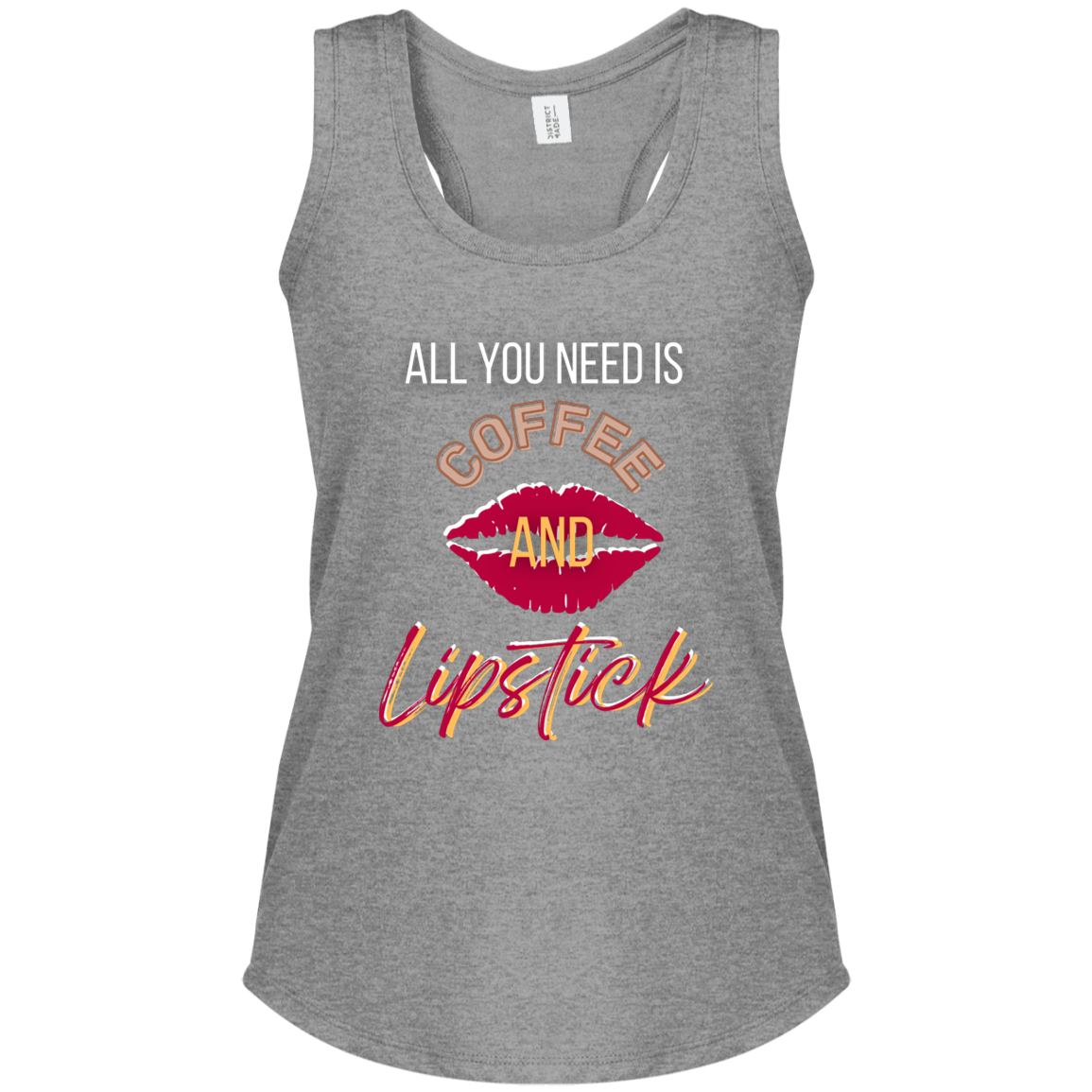 Coffee & Lipstick Women's Perfect Tri Racerback Tank