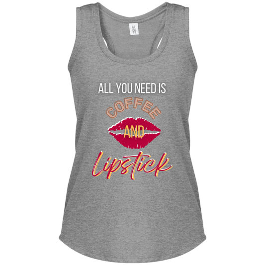 Coffee & Lipstick Women's Perfect Tri Racerback Tank