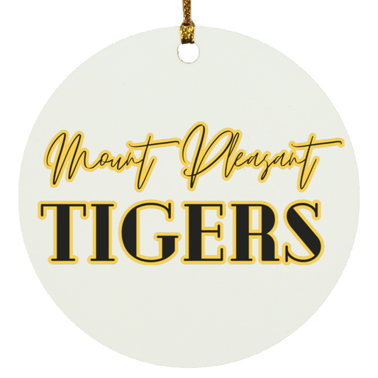 MP Tigers Circle Ornament