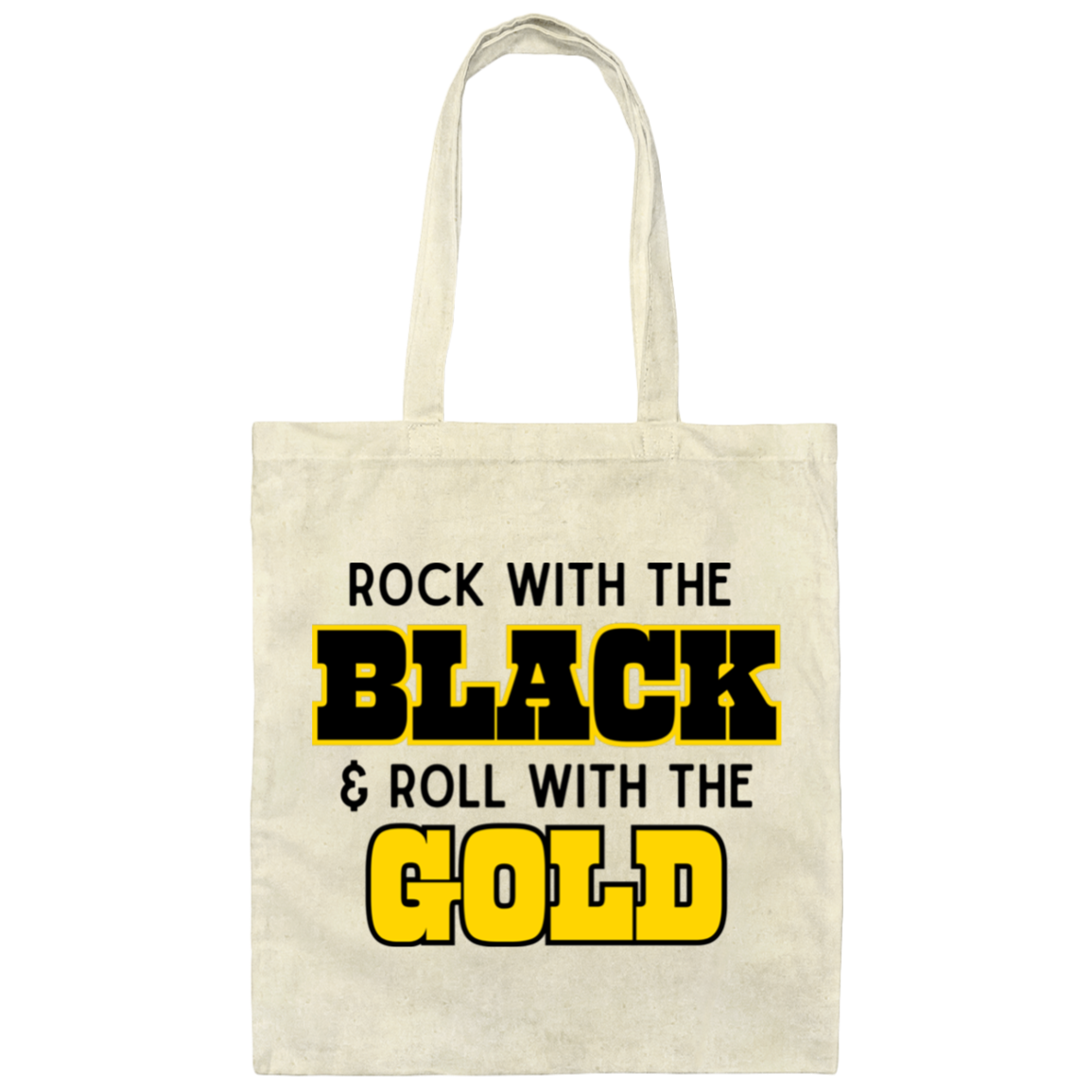 Rock and Roll Tigers Canvas Tote Bag