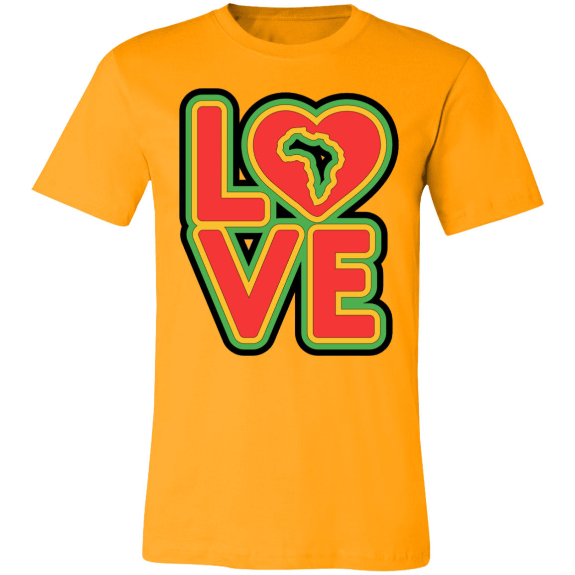 RYGB LOVE Unisex Jersey Short-Sleeve T-Shirt