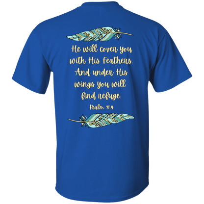 Psalm 91:4 T&Y 5.3 oz. T-Shirt